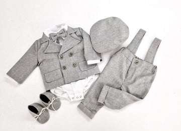 Costumaș botez pentru băieți Mateo.R Lino Touch