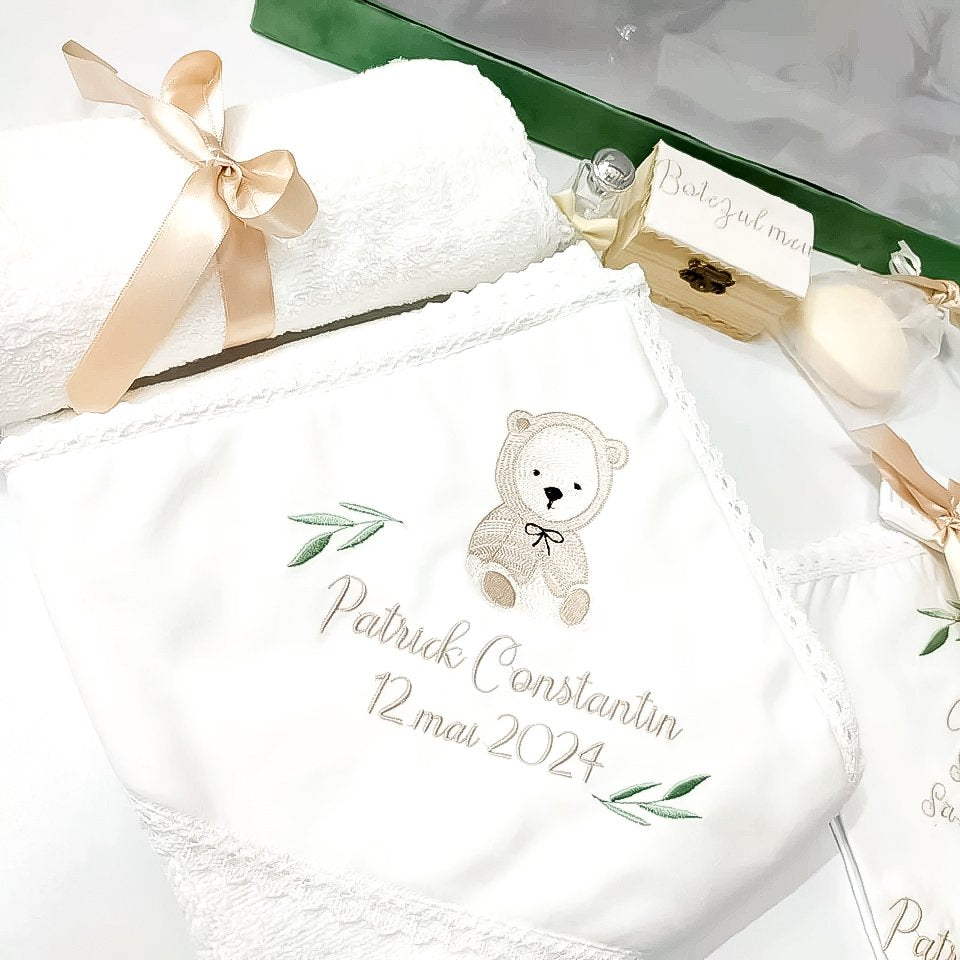 Trusou Botez Baieti Cute Baby Bear
