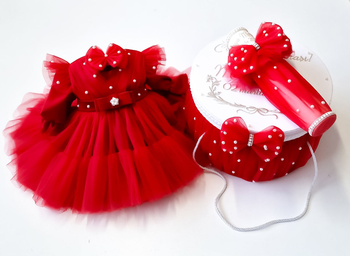Lumanare Botez Anabell Red