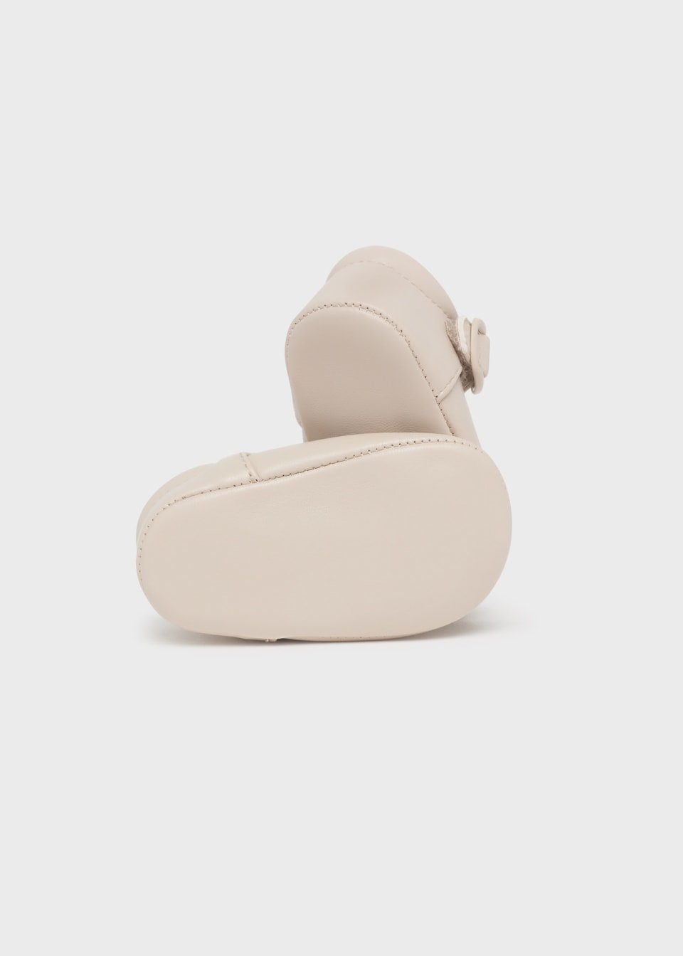 Pantofi botez baieti Crema