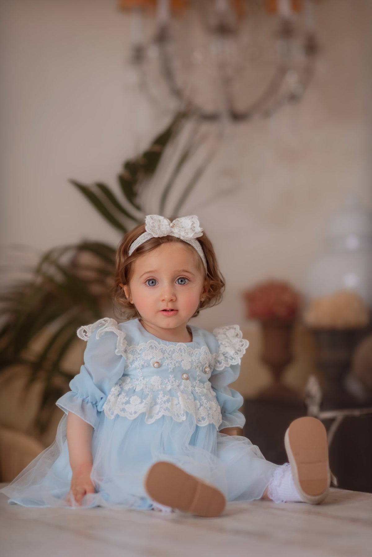Rochiță bleo botez Juliette