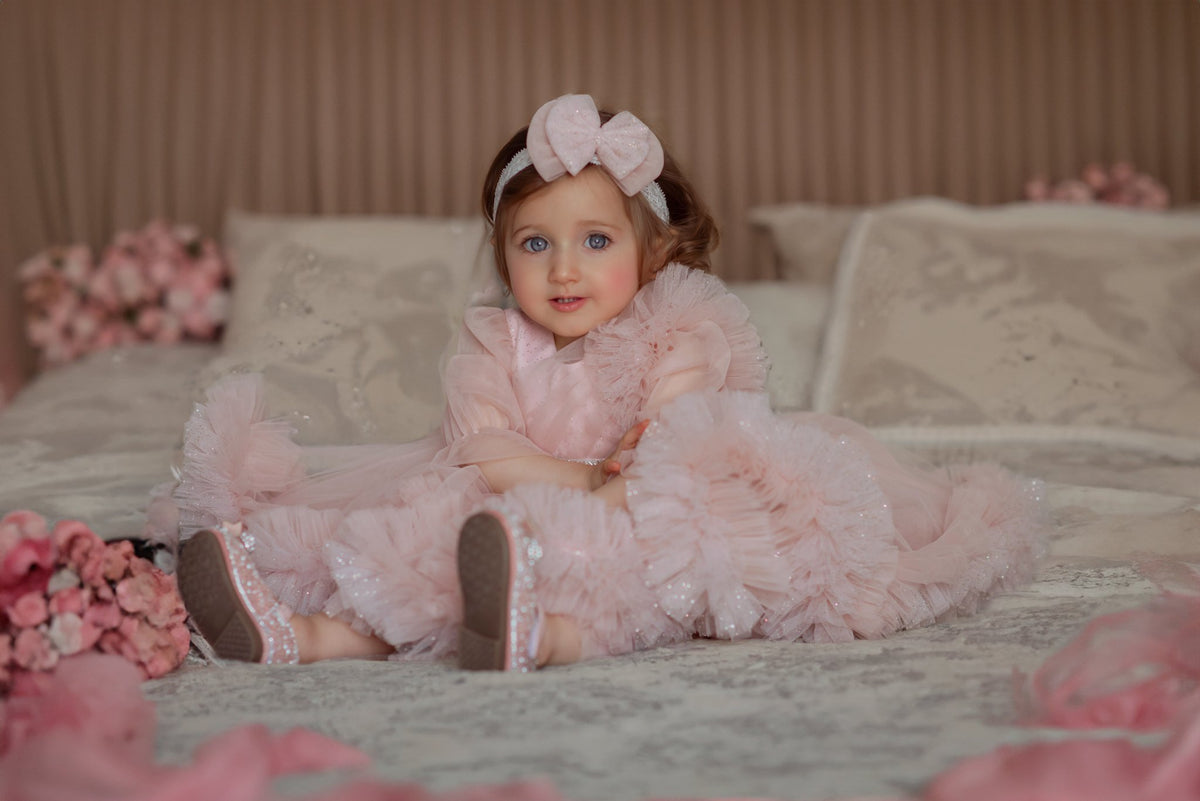 Rochiță botez Baby Shine Ivory