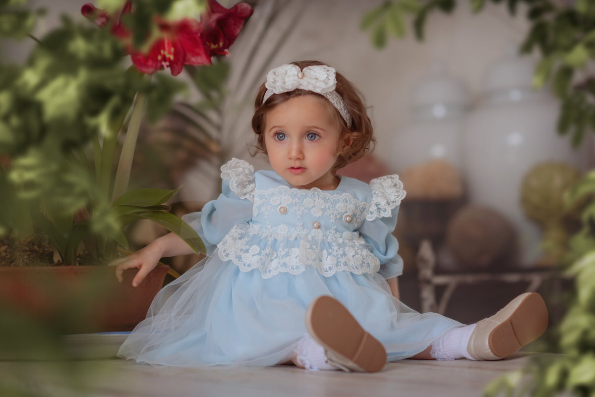 Rochiță bleo botez Juliette