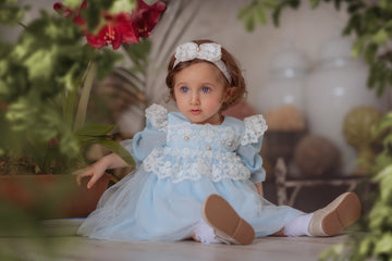 Rochiță bleo botez Juliette