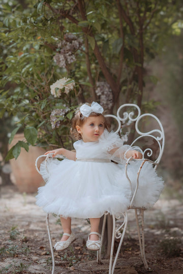Rochiță botez Baby Shine Ivory