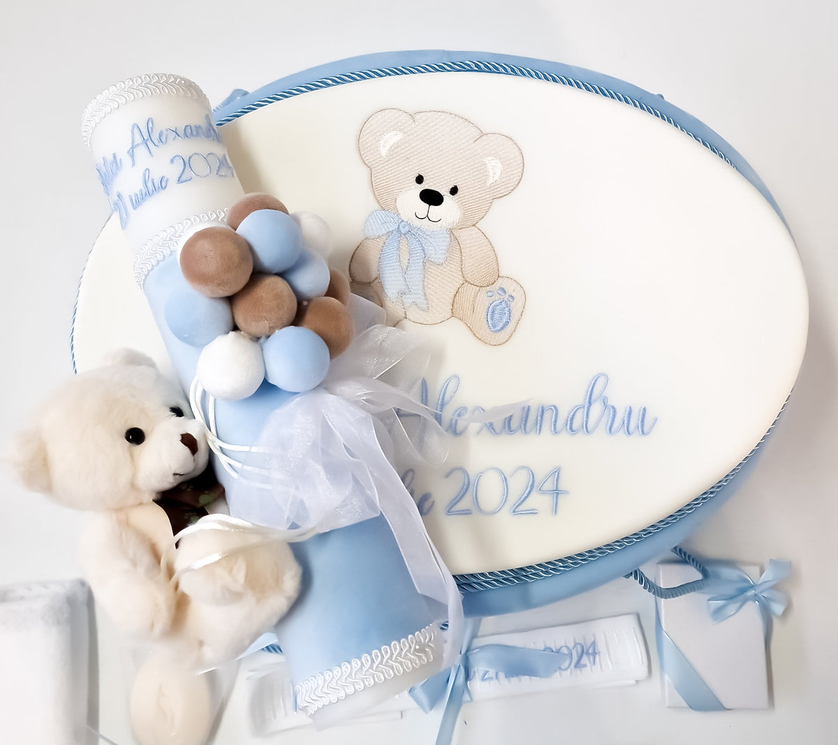 Trusou Botez Bear Baby Blue