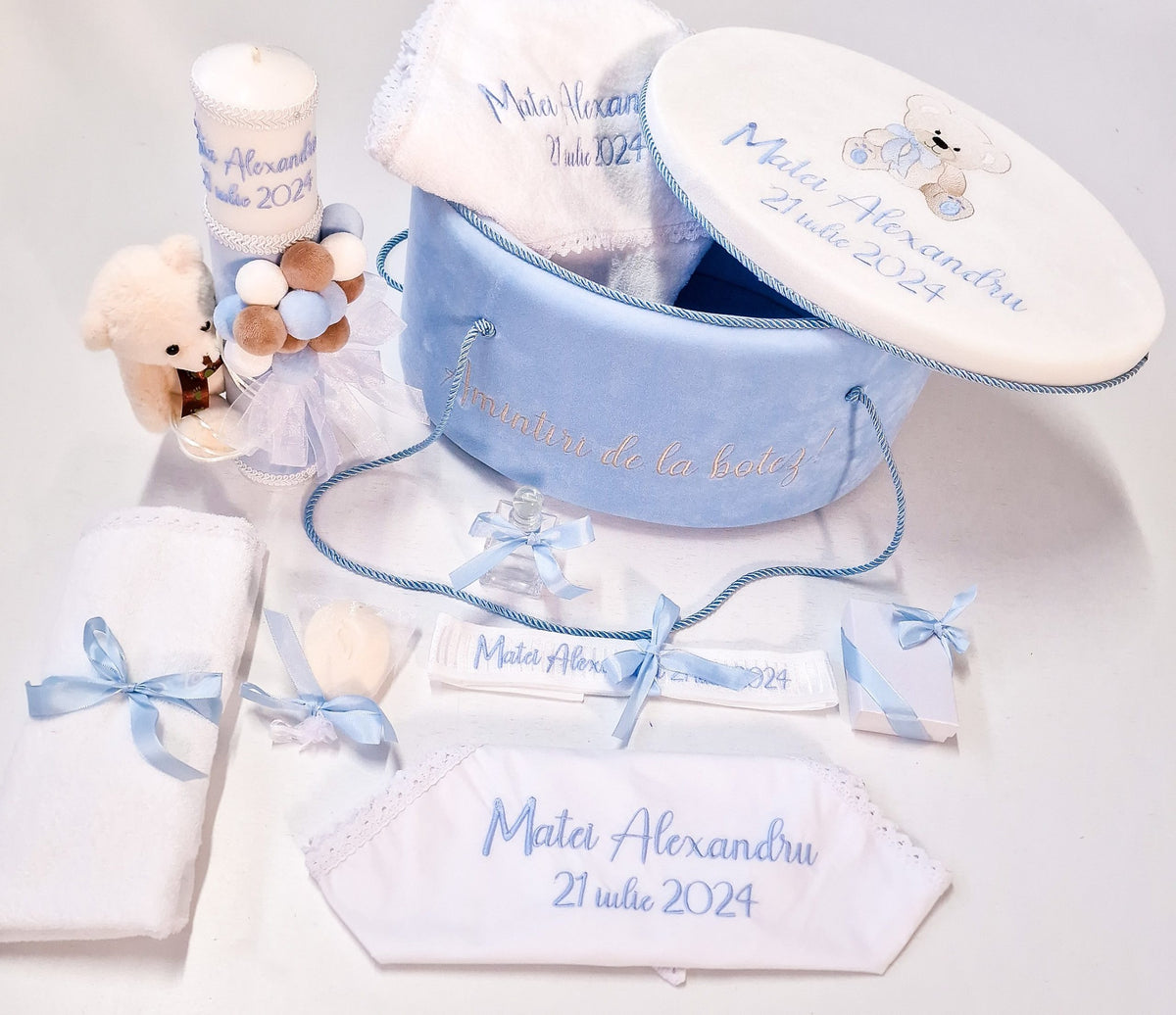 Trusou Botez Bear Baby Blue