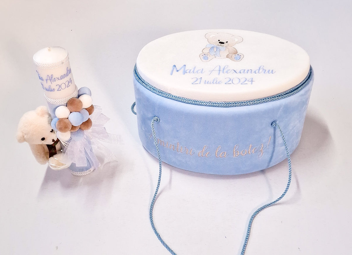 Trusou Botez Bear Baby Blue