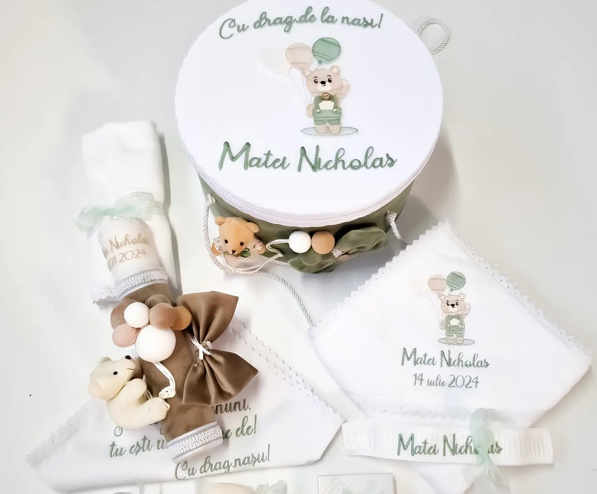 Trusou Botez Bear With Balloons