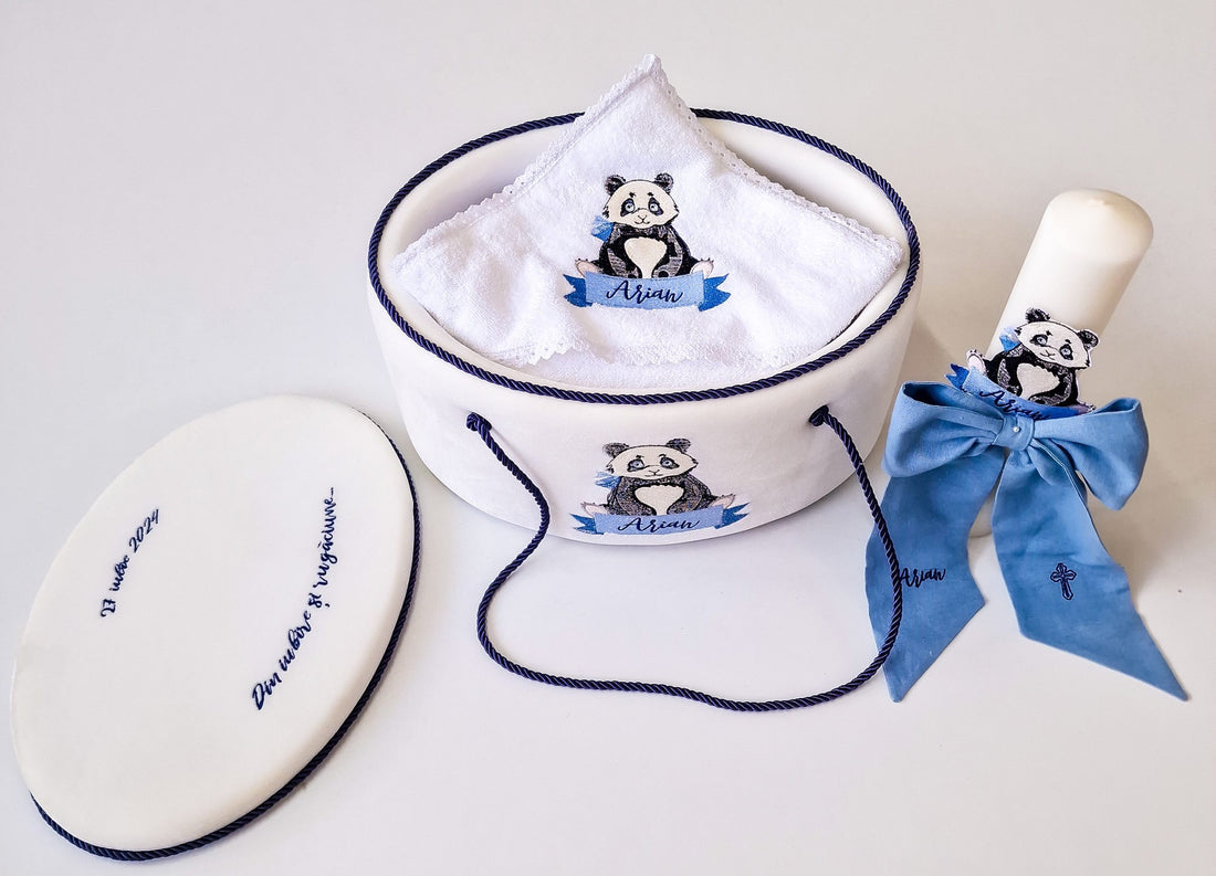 Lumanare Botez Panda bear