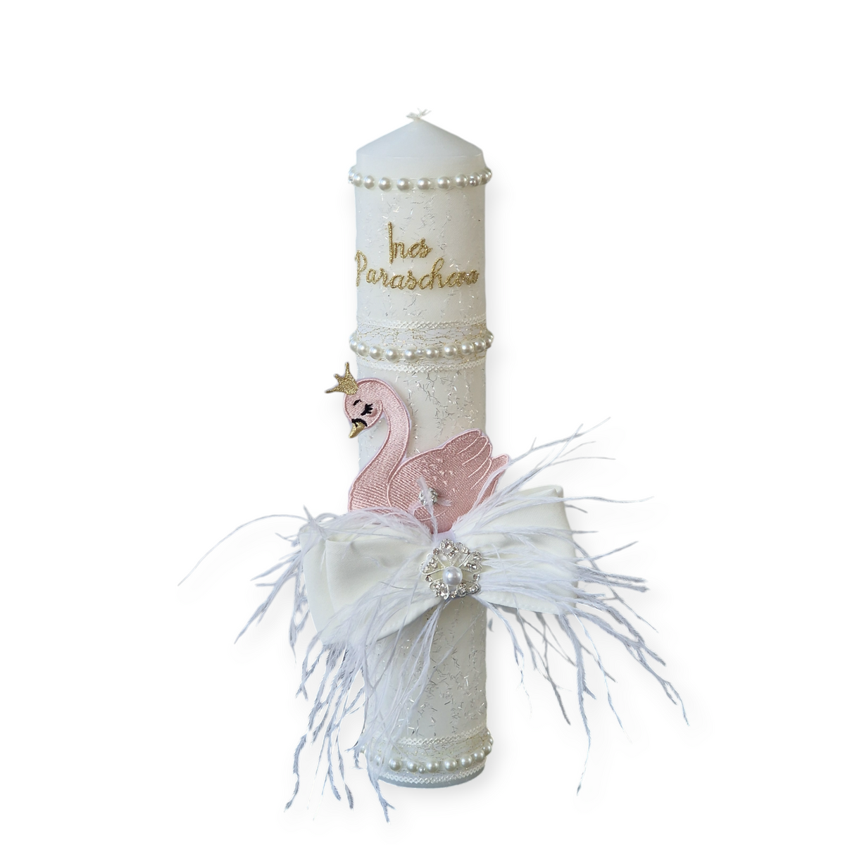 Lumanare Botez Sweet Swan