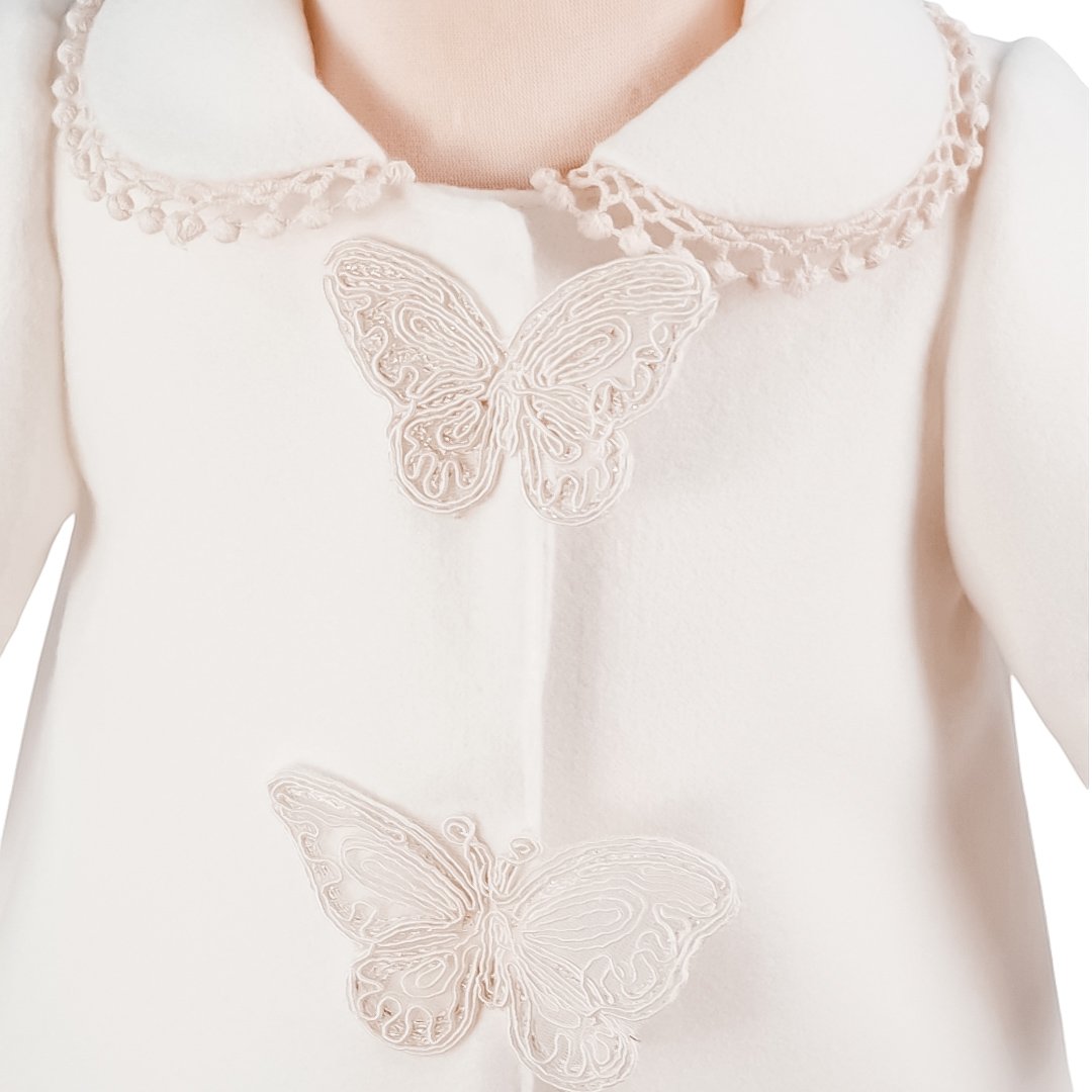 Paltonas fete botez Petite Coquette Butterfly