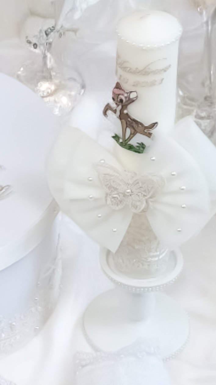 Lumânare Botez Fetite Bambi