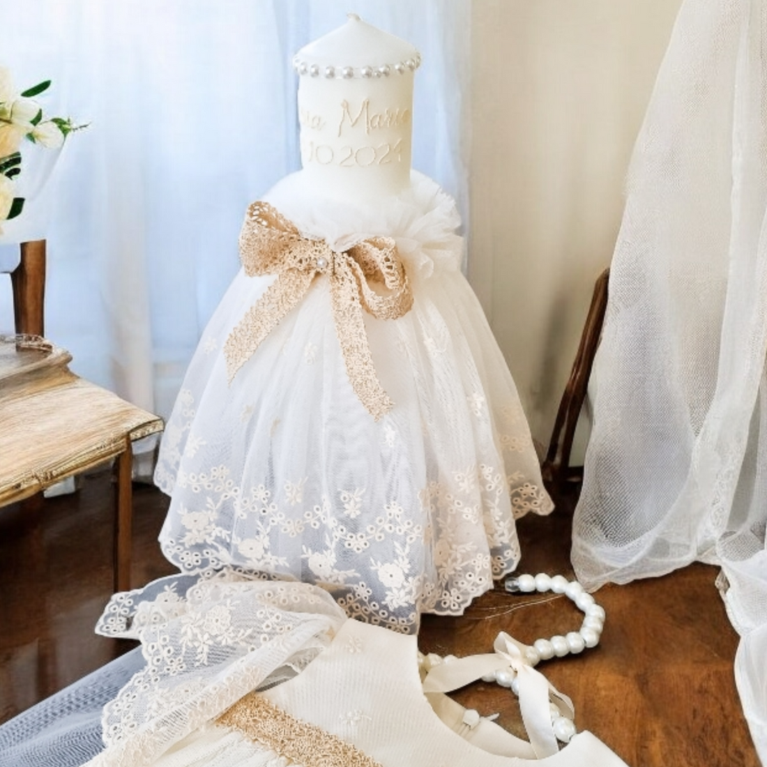 Lumanare Botez White Angel