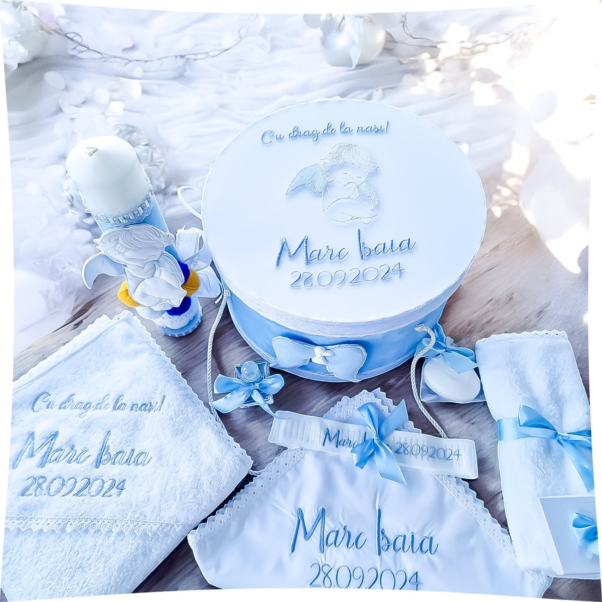 Trusou Botez Băieți Blue Angel 2D