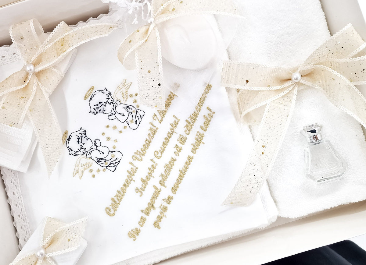 Trusou Botez Personalizat cu  Nume + Data botez+Tematica la alegere