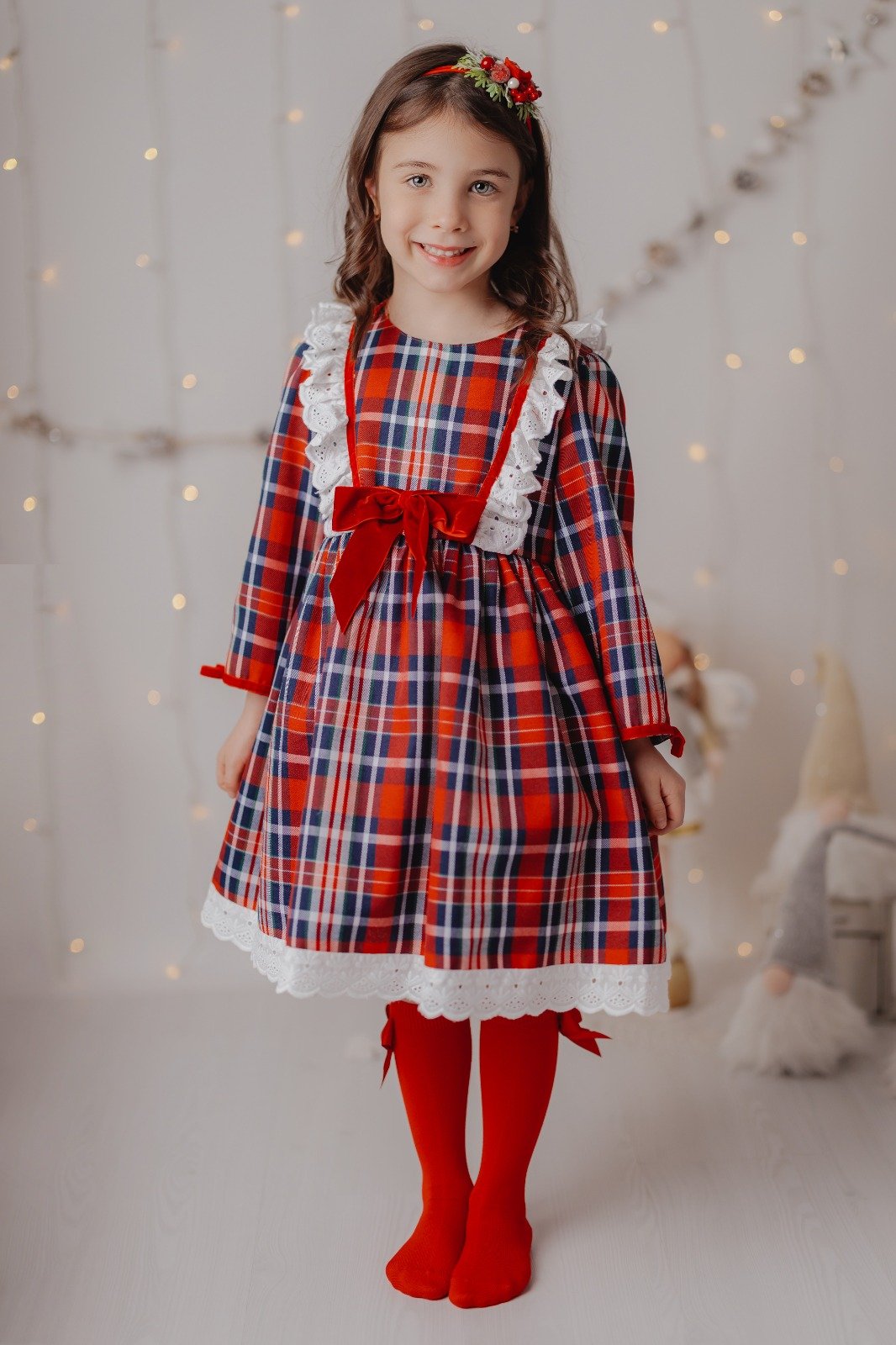 Rochie Elegantă de Crăciun pentru Fetițe – Magia Sărbătorilor