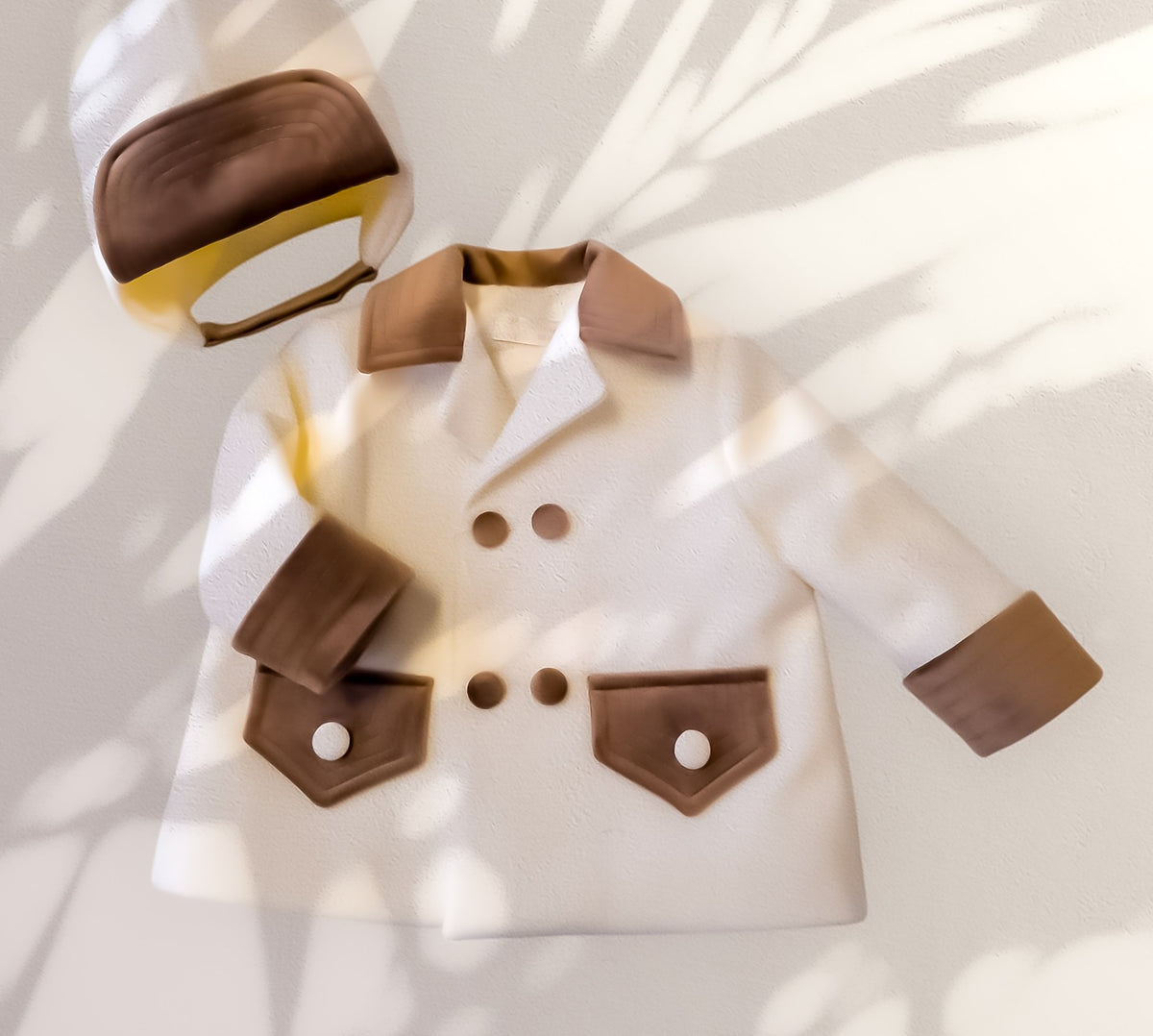 Costumaș botez pentru băieți Mirco Velvet Bear