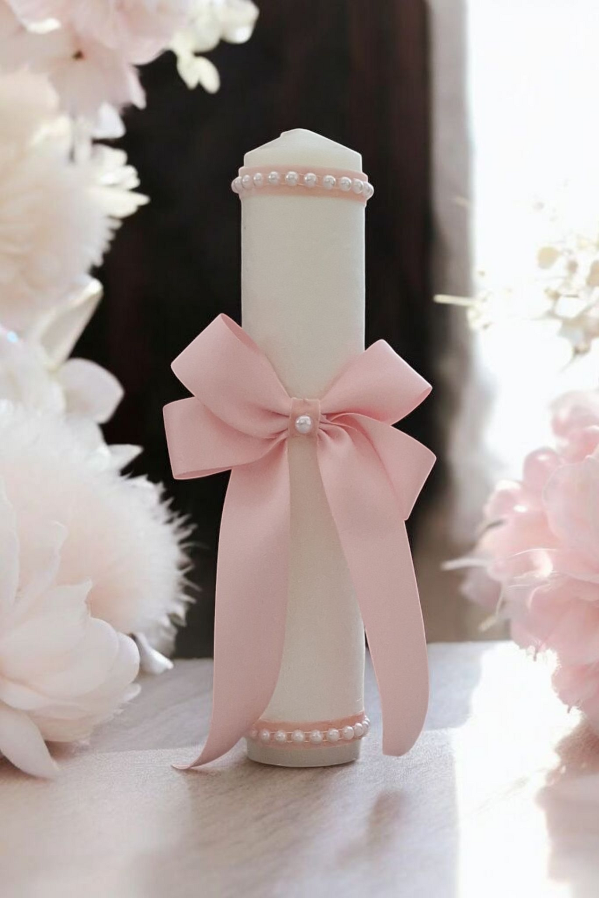 Lumânare Botez Fetițe Sweet Bow