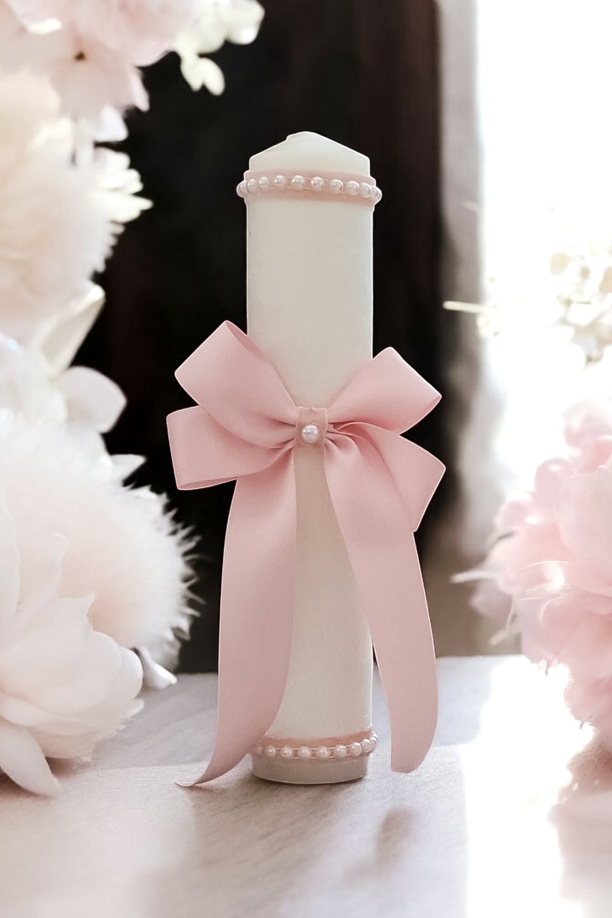 Lumânare Botez Fetițe Sweet Bow