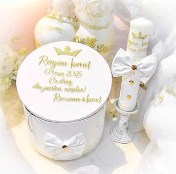 Lumanare Botez Personalizata king