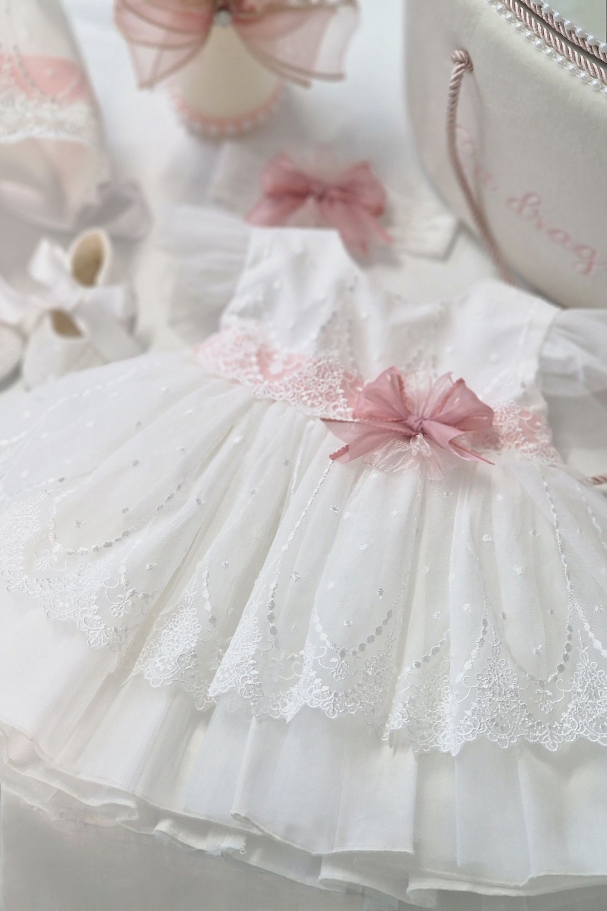 Rochiță botez Athina Ivory
