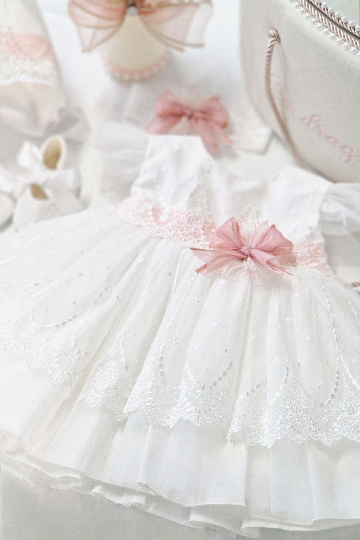 Rochiță botez Athina Ivory