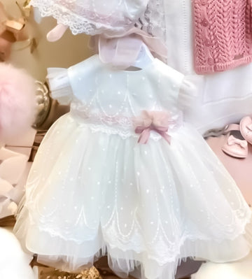 Rochiță botez Athina Ivory