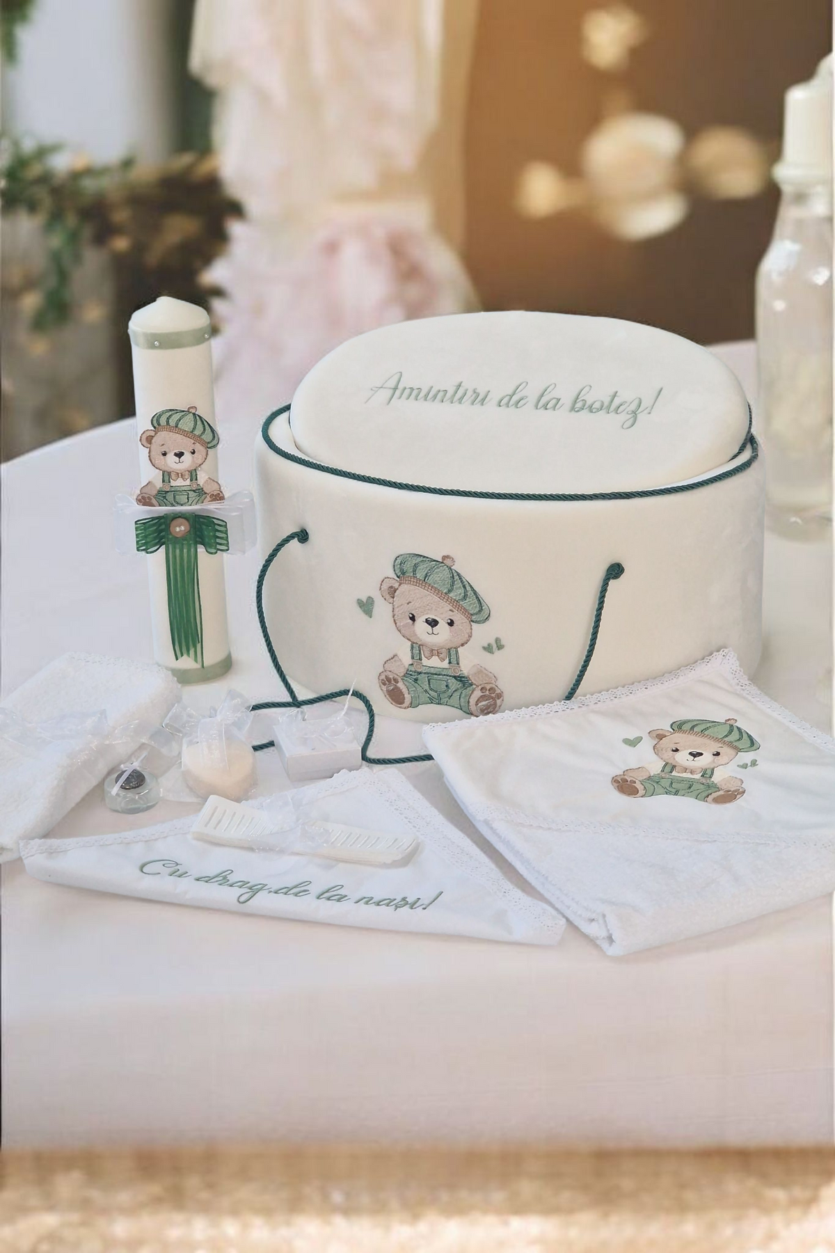 Lumanare Botez Little Baby Bear
