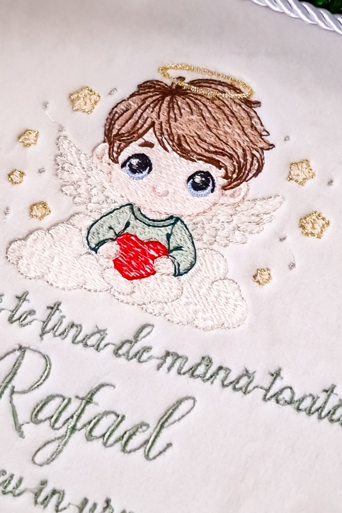 Set aniversar  băieți Velvet Baby Angel