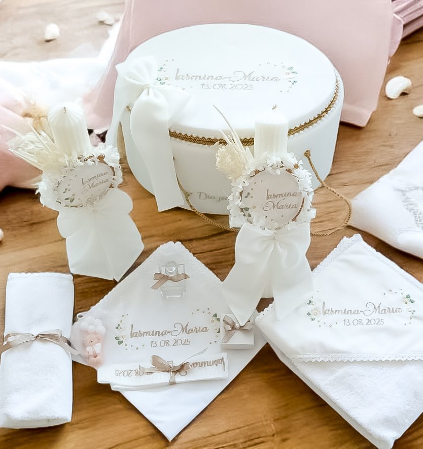 Rochiță Ivoire din Organza de Botez Miraline