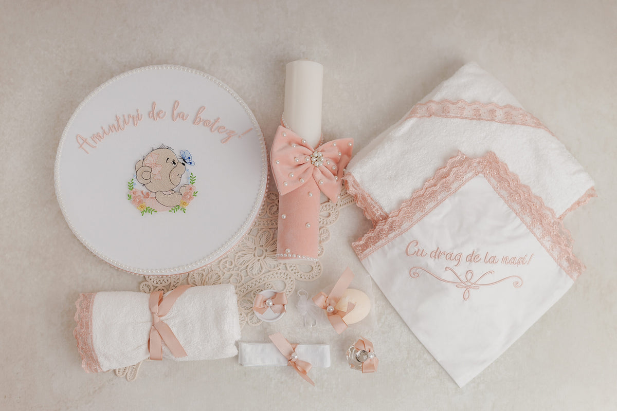 Trusou Botez Fetițe Sweet Bear
