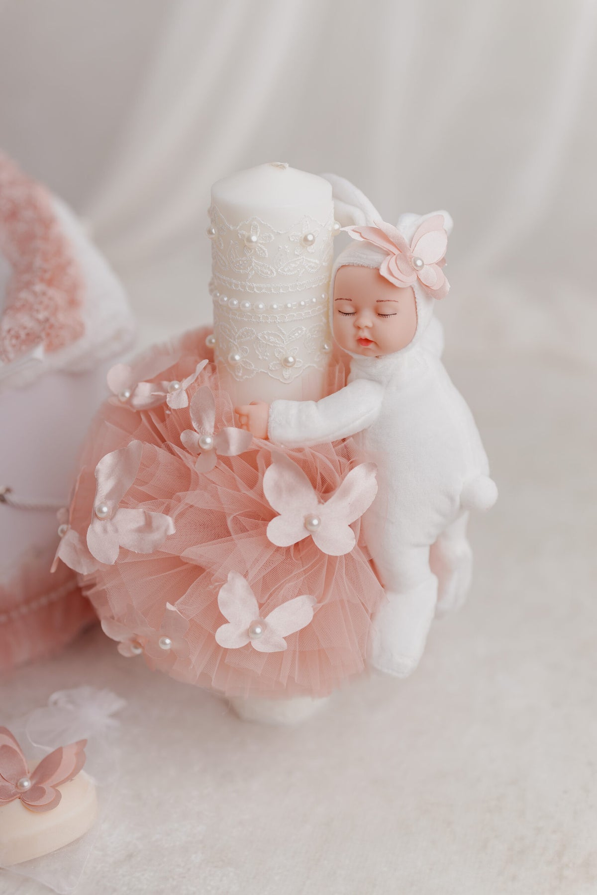 Lumânare Botez Butterfly Baby