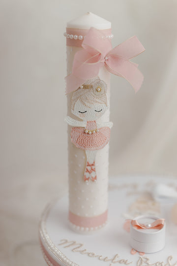 Lumânare Botez Little Ballerina Girl