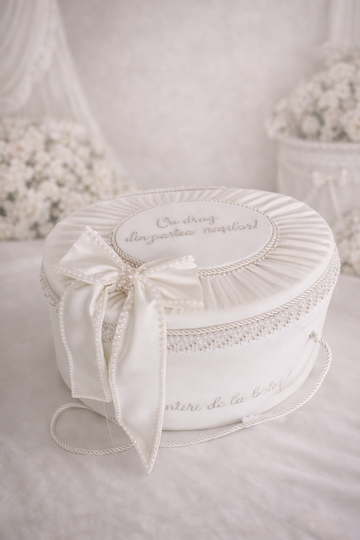 Trusou botez fetiță Perla personalizat