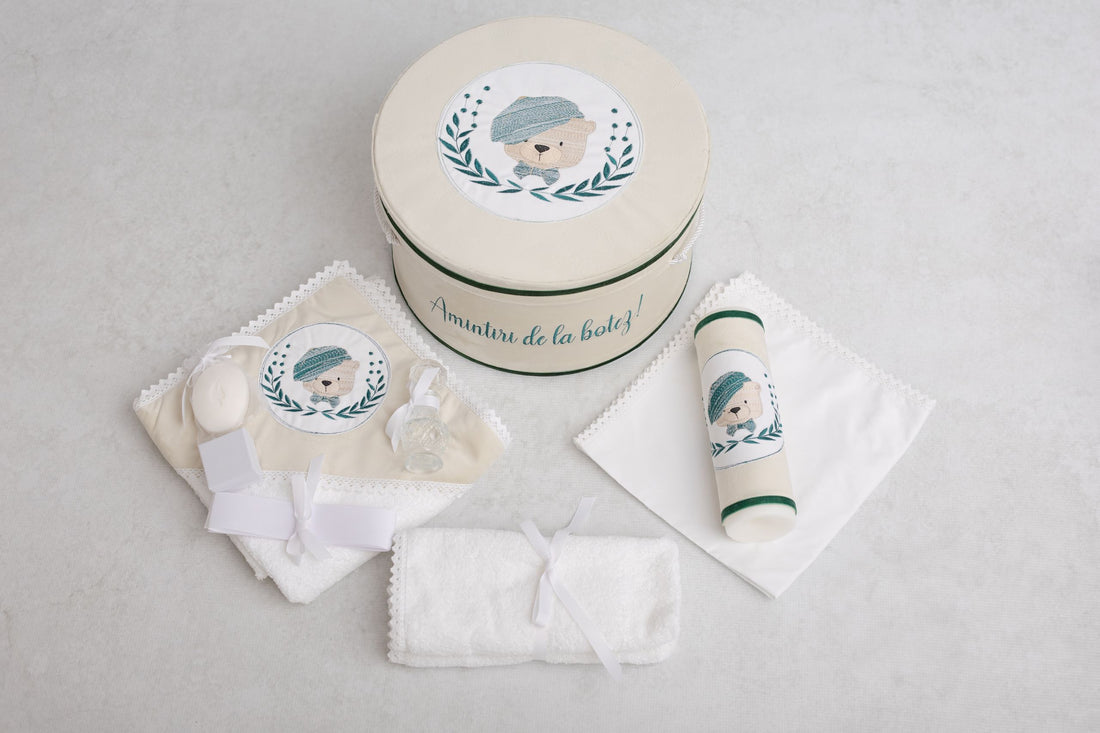 Lumanare Botez  Little Bear With The Cap