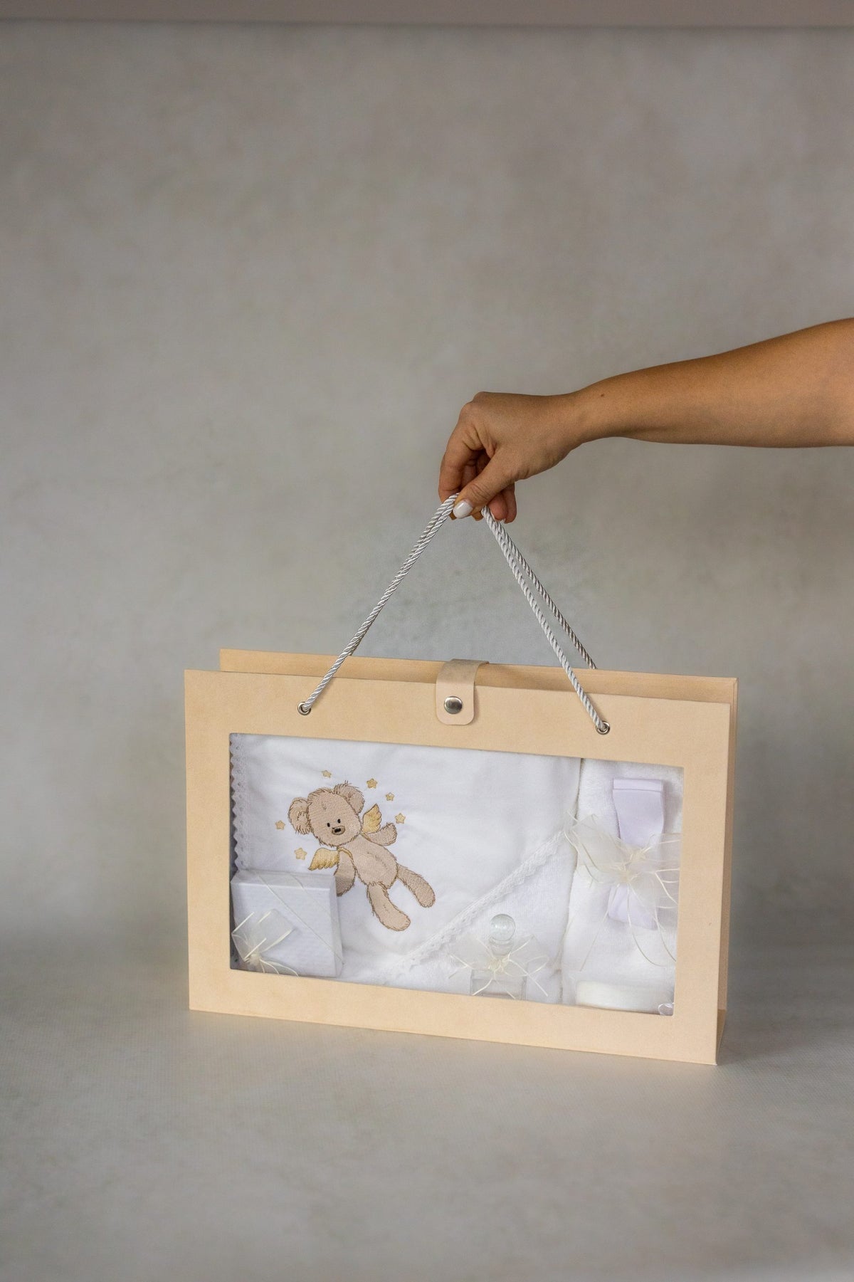 Trusou Botez Fetite Angelic Teddy Bear