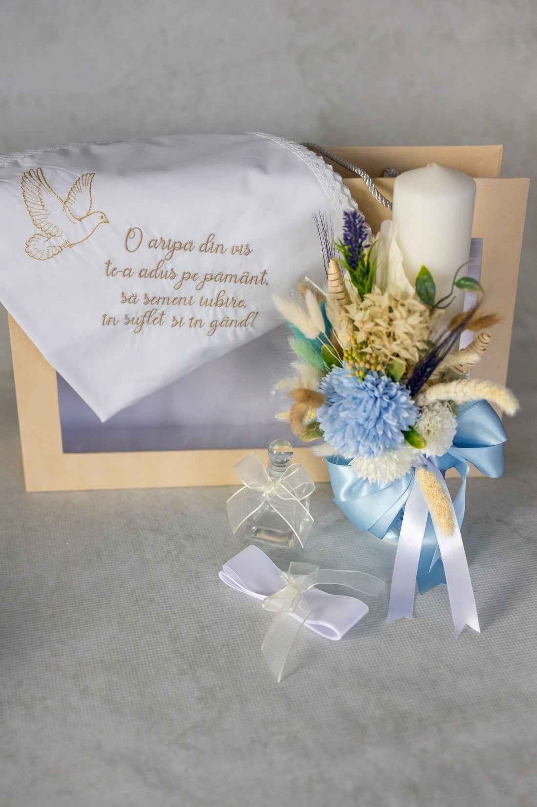 Trusou Botez Fetite Angelic Teddy Bear