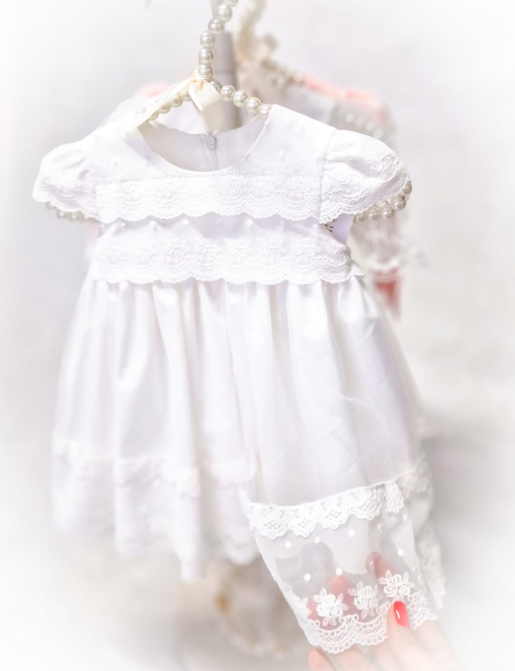 Rochiță ivoire botez Vivienne Vintage