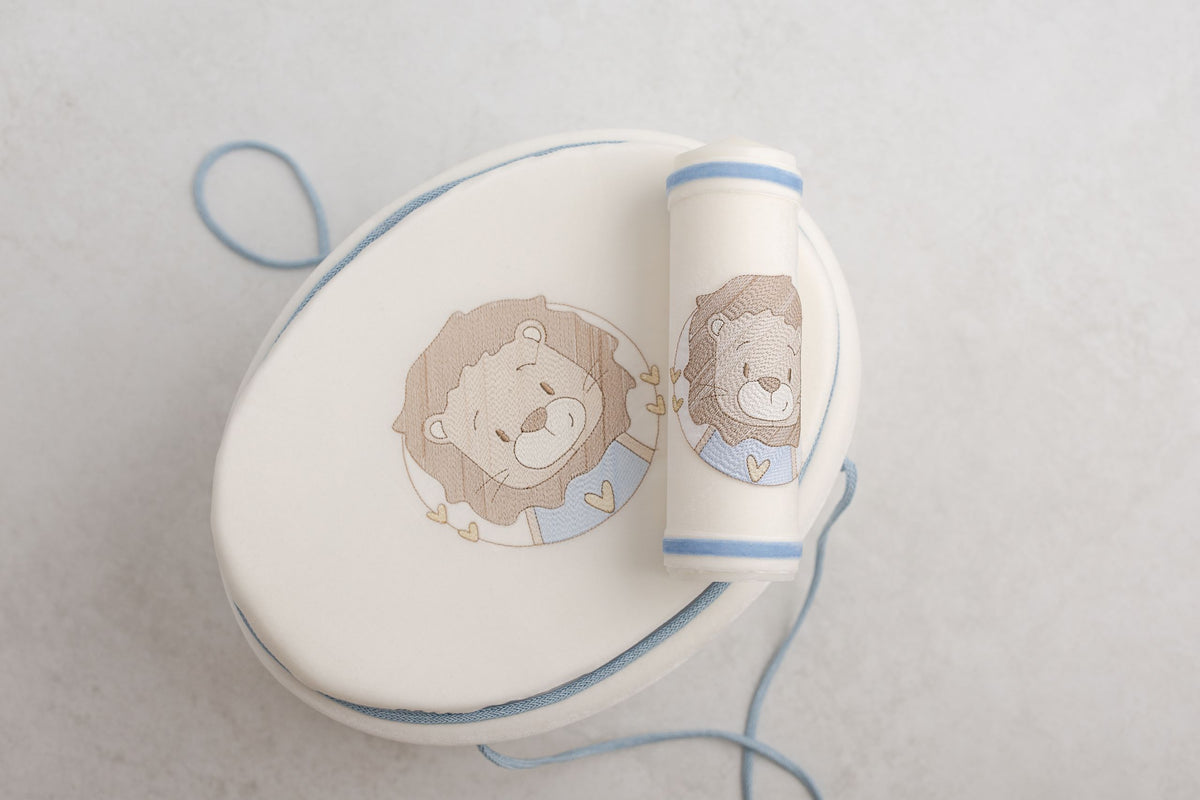 Lumanare Botez Personalizata LION