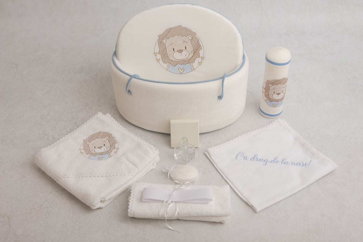 Lumanare Botez Personalizata LION