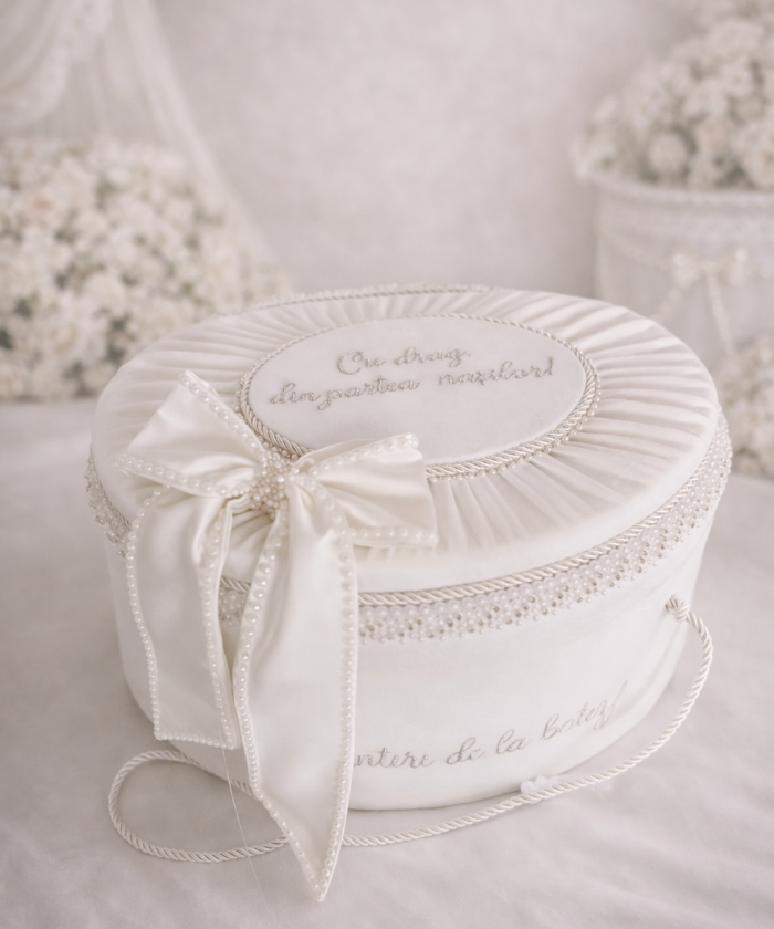 Trusou botez fetiță Perla personalizat